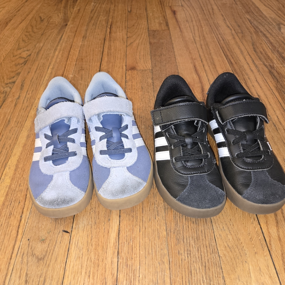 Kids' Adidas Sneakers - Blue and Black
